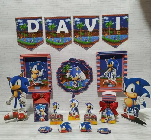 Festa em Casa Sonic