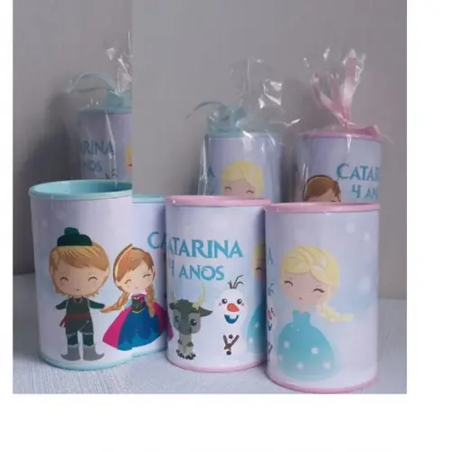 Cofrinhos Personalizados Frozen Cute