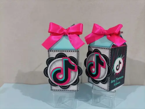 Kit 30caixa Milk Tik Tok Personalizada!