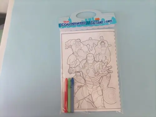 Kit Colorir Super Herois