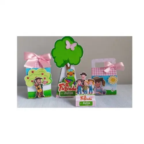 Kit Fazenda de Zenon 40 Peças