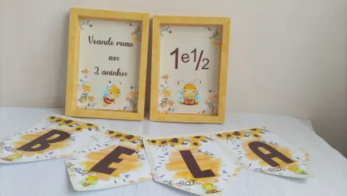 Kit Decoração Abelhinha
