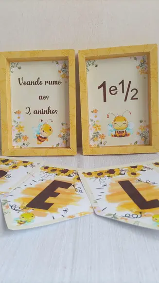 Kit Decoração Abelhinha