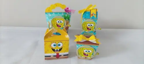 Kit Festa Bob Esponja 40 Peças
