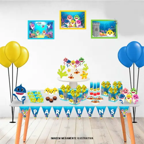 Kit Festa Baby Shark