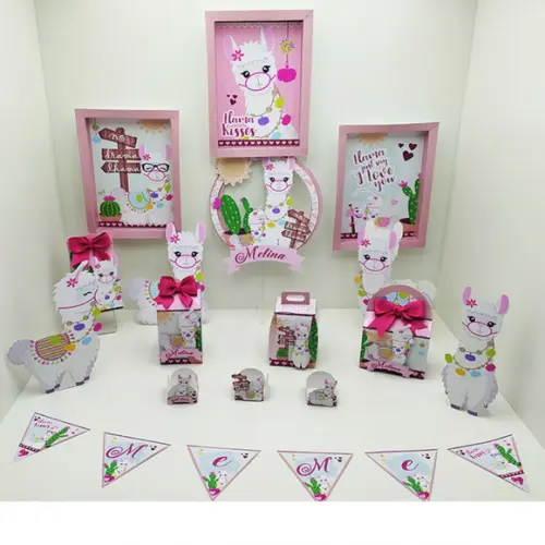 Kit Festa Infantil Lhama
