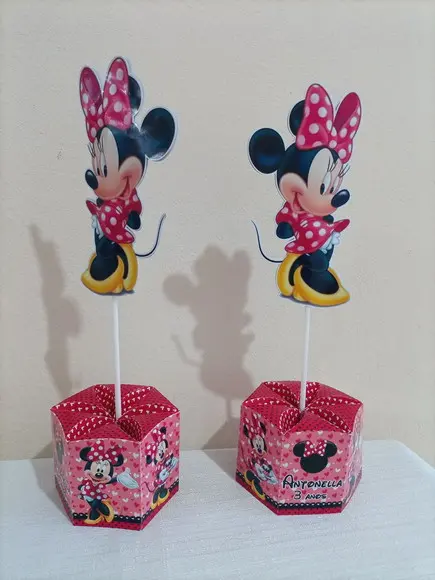 Kit Festa Infantil Minnie Vermelha