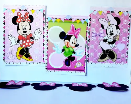 Kit Festa Minnie Rosa