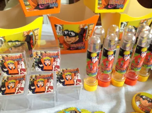 Kit Festa Personalizada Naruto 160 Pçs