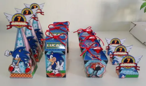 Kit Festa So Um Bolinho Sonic