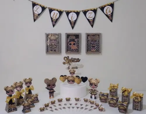 Kit Festa Um Só Bolinho - Lol Queen Bee