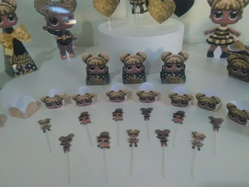 Kit Festa Um Só Bolinho - Lol Queen Bee