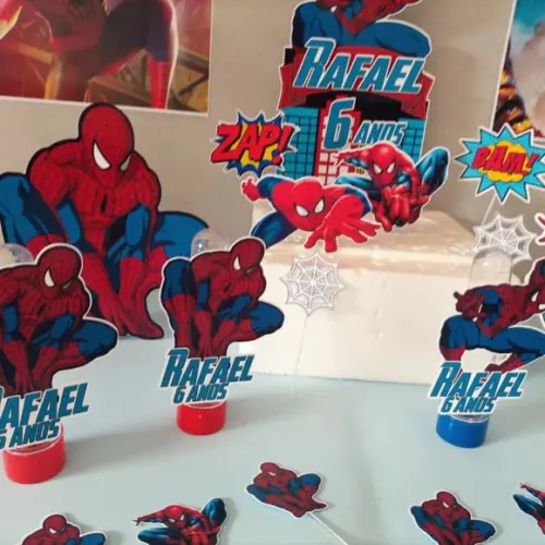 Kit Festa Um Só Bolinho Super Heróis