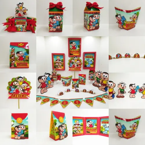 Kit Festa Um Só Bolinho-turma da Monica