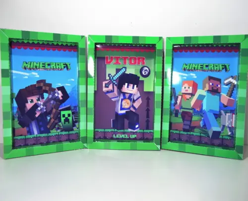 Kit Um Só Bolinho - Minecraft Completo