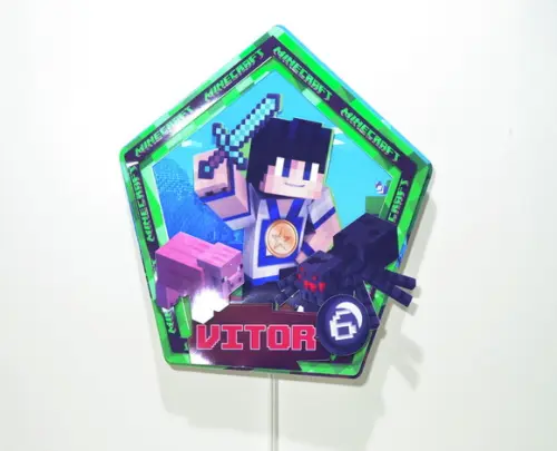 Kit Um Só Bolinho - Minecraft Completo
