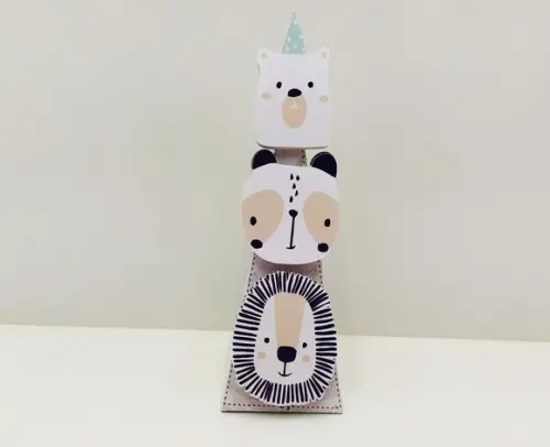 Kit Um Só Bolinho - Safari Minimalista