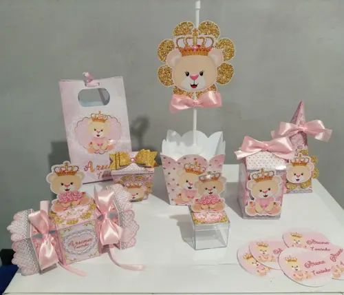 Kit Ursinha Princesa