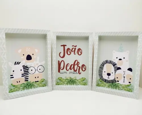 Kit Um Só Bolinho - Safari Minimalista