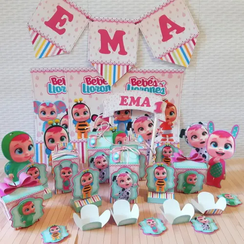 Kit Um Só Bolinho Cry Barbies