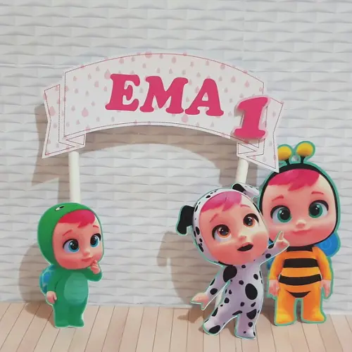 Kit Um Só Bolinho Cry Barbies