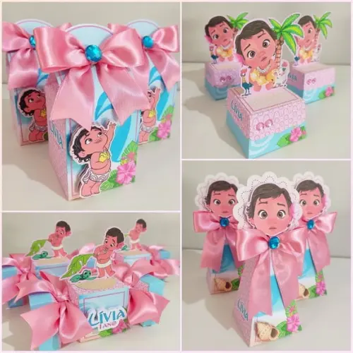 Lembrancinhas Moana Baby 40 Peças