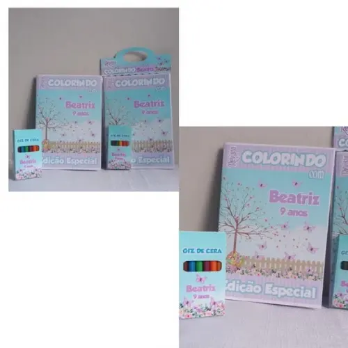 Livrinho para Colorir Jardim das Borboletas