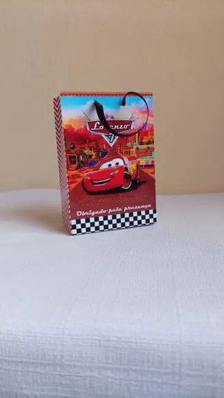 Mini Sacolinha Carros
