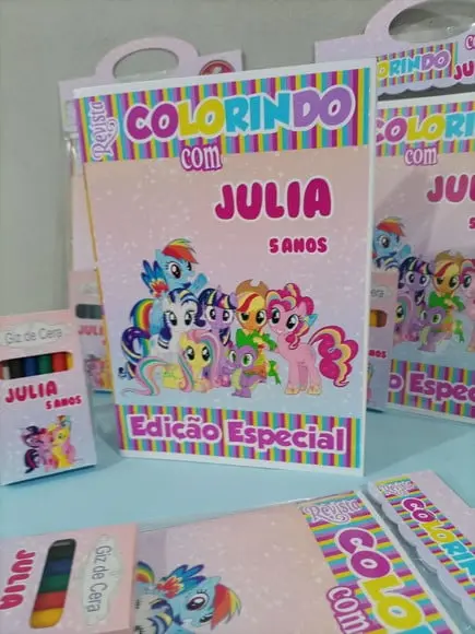 Revistinha para Colorir Ponei ( Varios Temas )