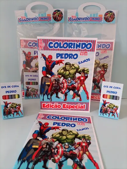 Revistinha para Colorir ( Varios Temas )