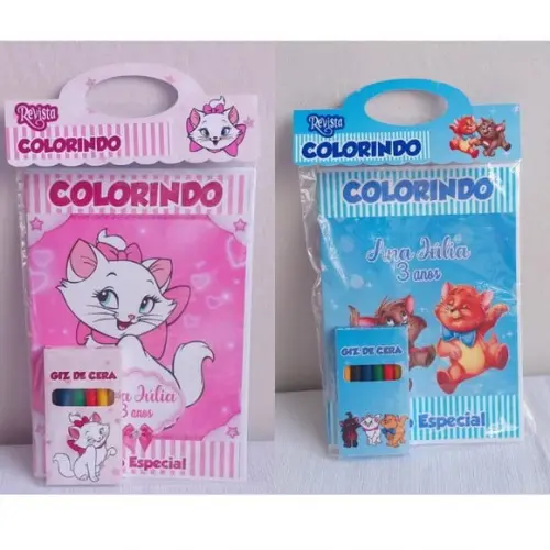 Revistinha para Colorir Marie e os Gatinhos