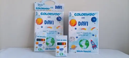 Revistinha para Colorir Volta ao Sol