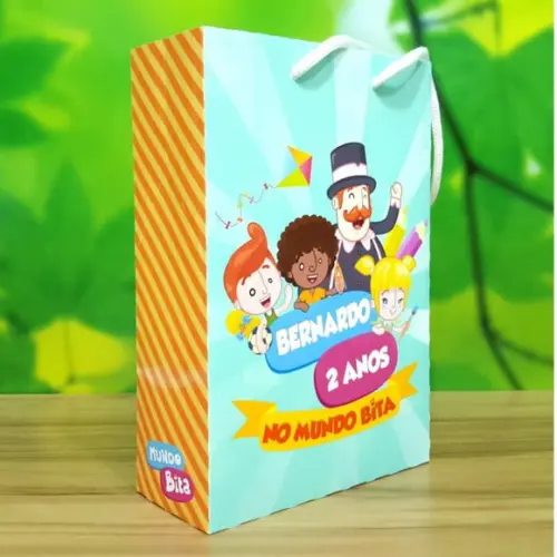 Sacolinha Personalizada - Mundo Bita