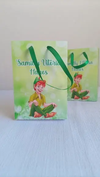 Sacolinha Personalizada Peter Pan