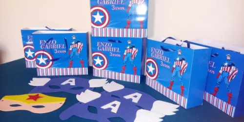 Sacolinha Personalizada -escolha Seu Tema!