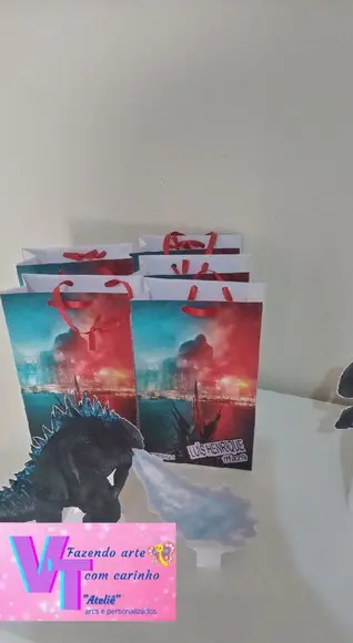 Sacolinha Personalizada -escolha Seu Tema!