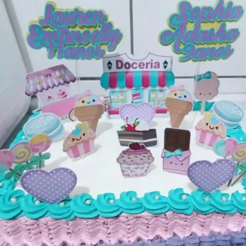 Topo de Bolo Doces