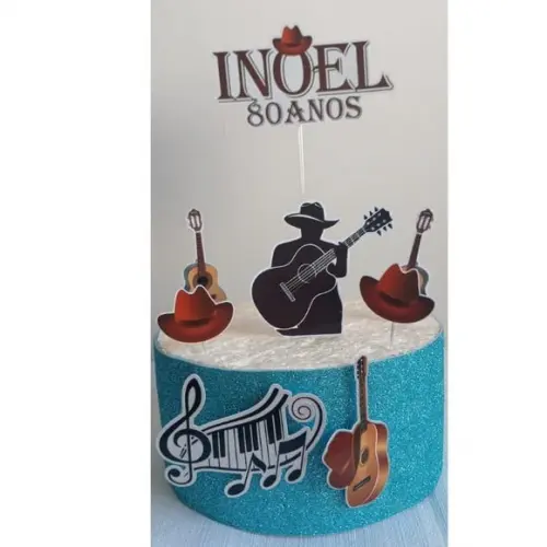 Topo de Bolo Viola