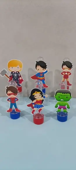 Tubete Personalizado Heróis