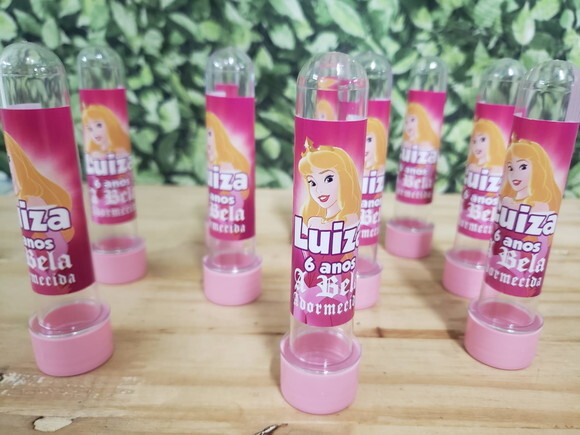 a Bela Adormecida Tubetes Personalizados