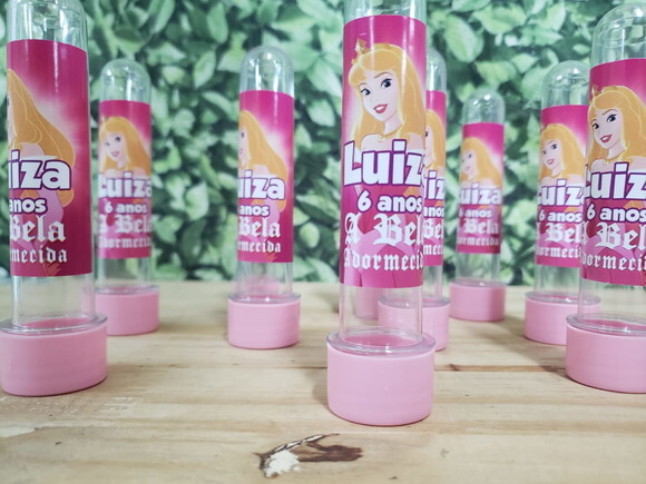 a Bela Adormecida Tubetes Personalizados