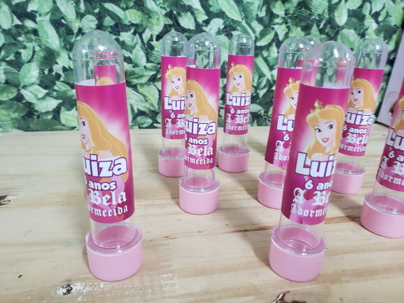a Bela Adormecida Tubetes Personalizados