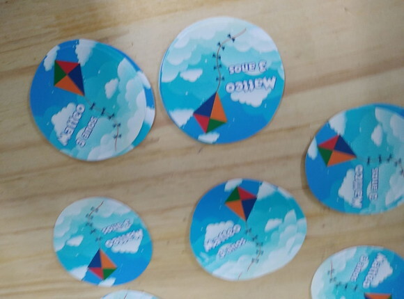 Adesivos 5 cm Todos Temas Personalizados Pronta Entrega