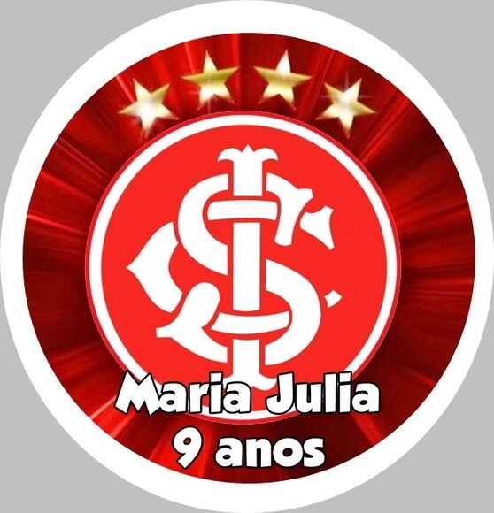 Adesivos Futebol 5 cm Papel Fotográfico Pronta Entrega