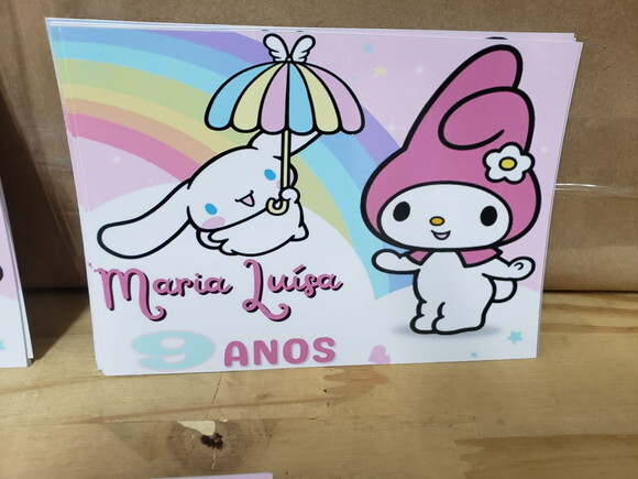 Adesivos Personalizados 14x10 cm Papel Fotográfico
