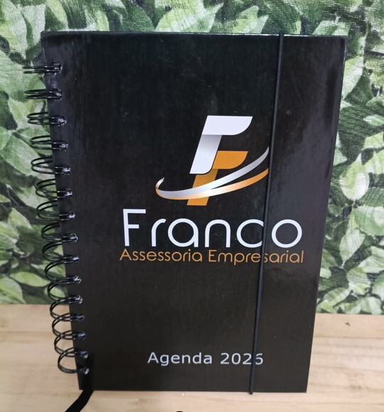 Agenda Personalizada 2026 - Empresas Tam 19,4x13,6x 2 cm