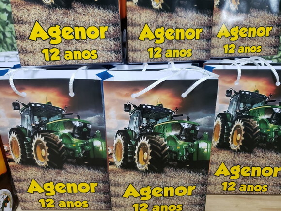 Agro Negócio Sacola Personalizada Pronta Entrega