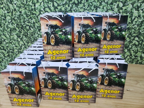 Agro Negócio Sacola Personalizada Pronta Entrega