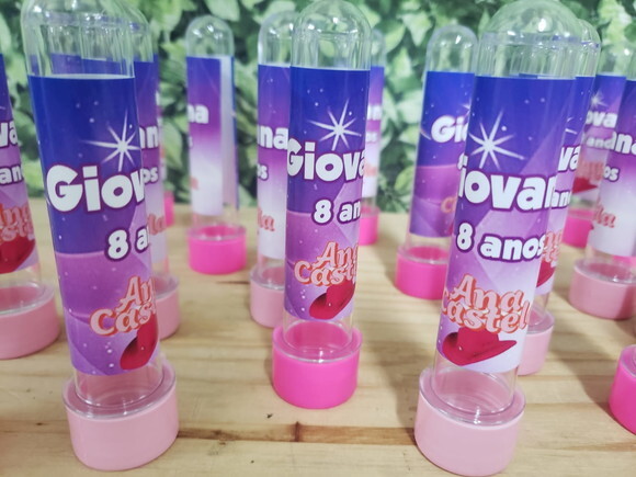 Ana Castela Lembrancinha Tubetes Personalizados