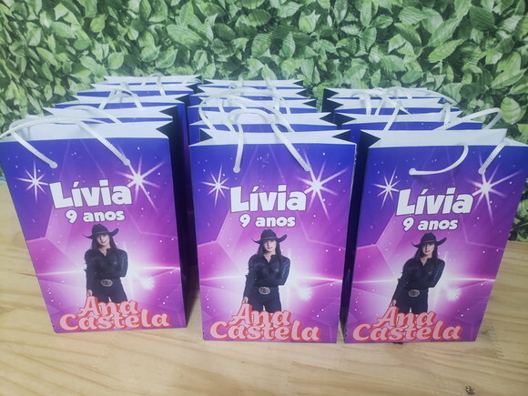 Ana Castela Sacola Personalizada Pronta Entrega